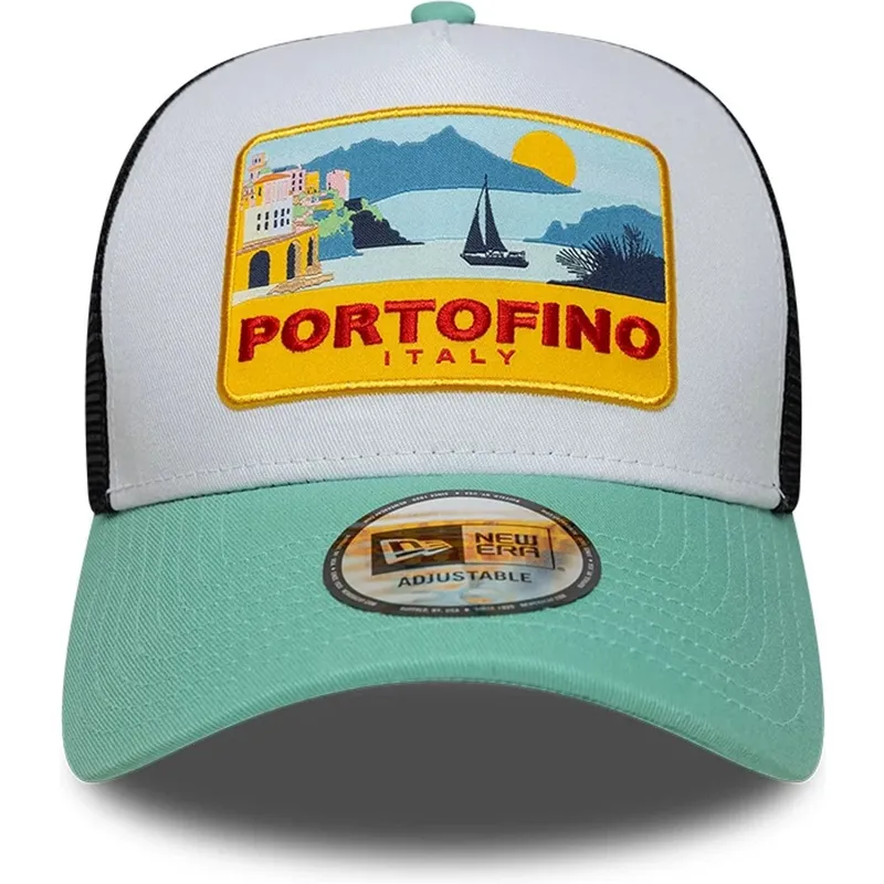 shapka-izvita-traker-mnogocveten-snapbek-a-frame-location-patch-na-portofino-ot-new-era