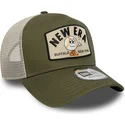 shapka-izvita-traker-zelena-snapbek-a-frame-summer-patch-ot-new-era