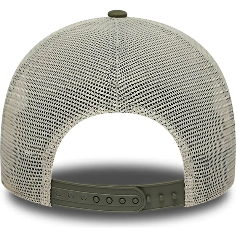 grune-trucker-kappe-a-frame-summer-patch-von-new-era