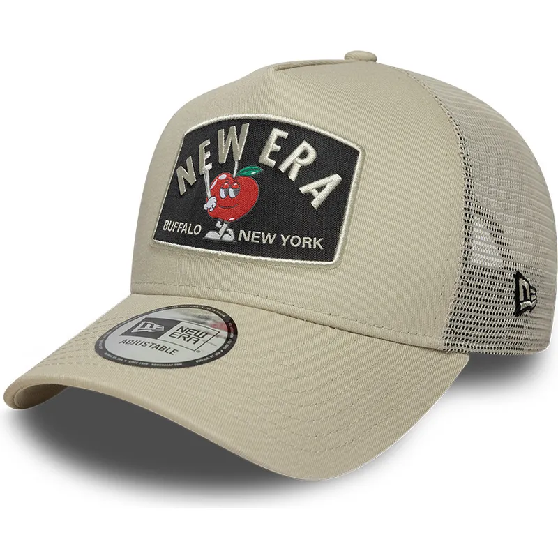 shapka-izvita-traker-bezhov-snapbek-a-frame-summer-patch-ot-new-era shapka-izvita-traker-bezhov-snapbek-a-frame-summer-patch-ot-new-era