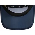kasket-5-panel-buet-marinebla-justerbar-runner-colour-block-fra-new-era