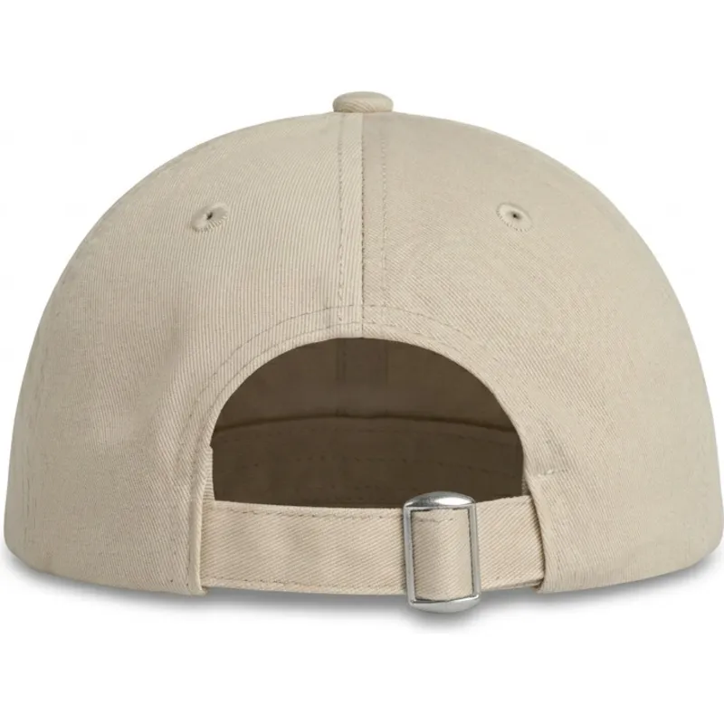 homenage-curved-brim-ny-dreams-just-kids-the-90s-beige-adjustable-cap