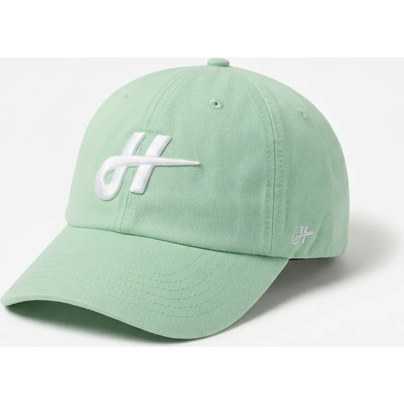 casquette-courbee-verte-claire-ajustable-merch-merchandising-the-90s-homenage