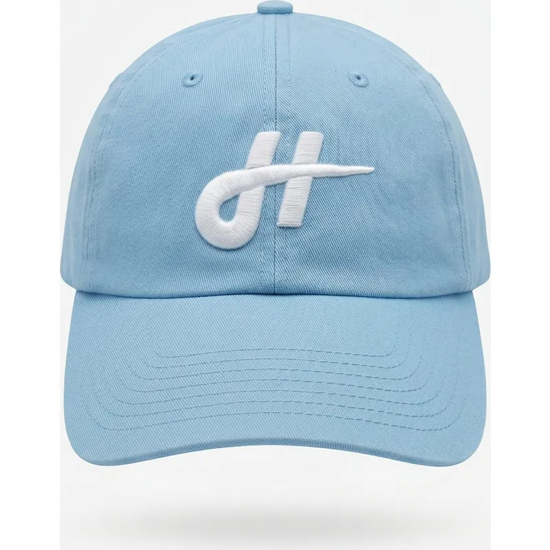 casquette-courbee-bleue-claire-ajustable-merch-merchandising-the-90s-homenage