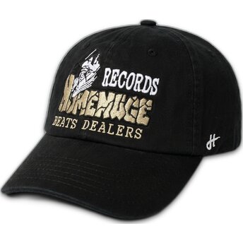 Шапка извита черна регулируема Records Music Shapes Identity The 90s от Homenage