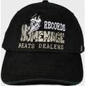 homenage-curved-brim-records-music-shapes-identity-the-90s-black-adjustable-cap