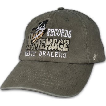 Шапка извита сив adjustable strap The 90s на Gorra curva gris oscuro ajustable Records Music Shapes Identity The 90s от Homenage