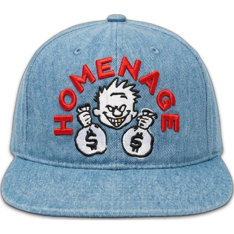 shapka-ploska-sinya-snapbek-denim-money-music-shapes-identity-the-snap-ot-homenage