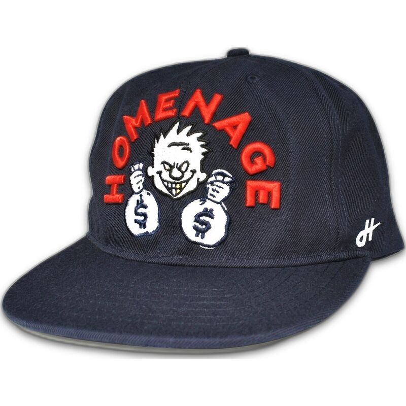 flad-kasket-marinebla-snapback-money-music-shapes-identity-the-snap-fra-homenage