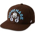 flad-brun-snapback-kasket-money-music-shapes-identity-the-snap-fra-homenage