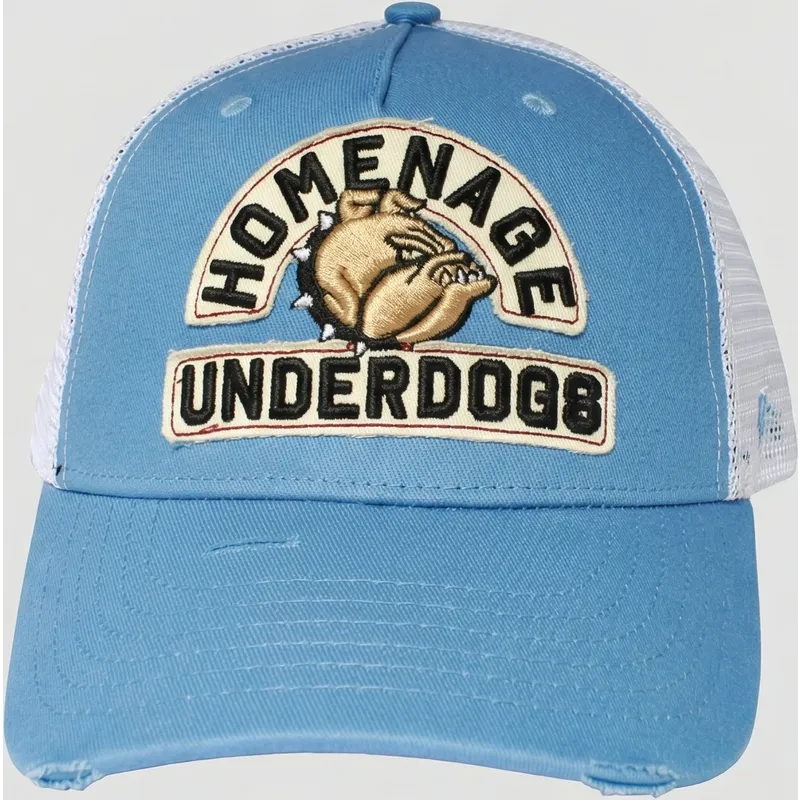 casquette-trucker-bleue-et-blanche-underdogs-the-trucker-homenage