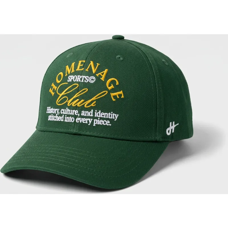 homenage-curved-brim-club-sport-the-ball-green-snapback-cap