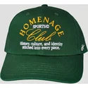 casquette-courbee-verte-snapback-club-sport-the-ball-homenage