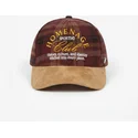 mehrfarbige-gebogene-snapback-kappe-plaid-club-sport-the-ball-von-homenage