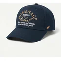 casquette-courbee-bleue-marine-snapback-vintage-club-sport-the-ball-homenage