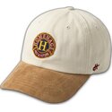 shapka-izvita-bezhov-adjustable-strap-the-90s-na-gorra-curva-beige-y-marron-ajustable-suede-resort-sport-the-90s-ot-homenage