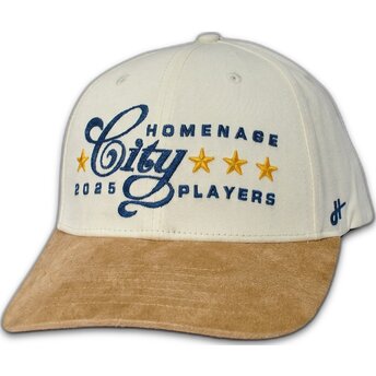 Шапка извита каки снапбек Suede Players Sport The Ball от Homenage