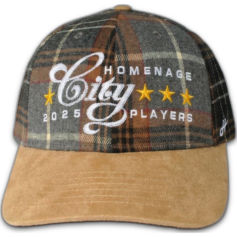 buet-kasket-multifarvet-snapback-plaid-players-sport-the-ball-fra-homenage