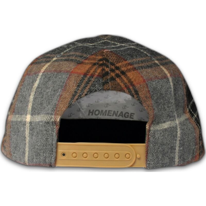 buet-kasket-multifarvet-snapback-plaid-players-sport-the-ball-fra-homenage