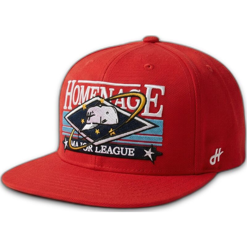 flad-rod-snapback-kasket-game-sport-the-snap-fra-homenage