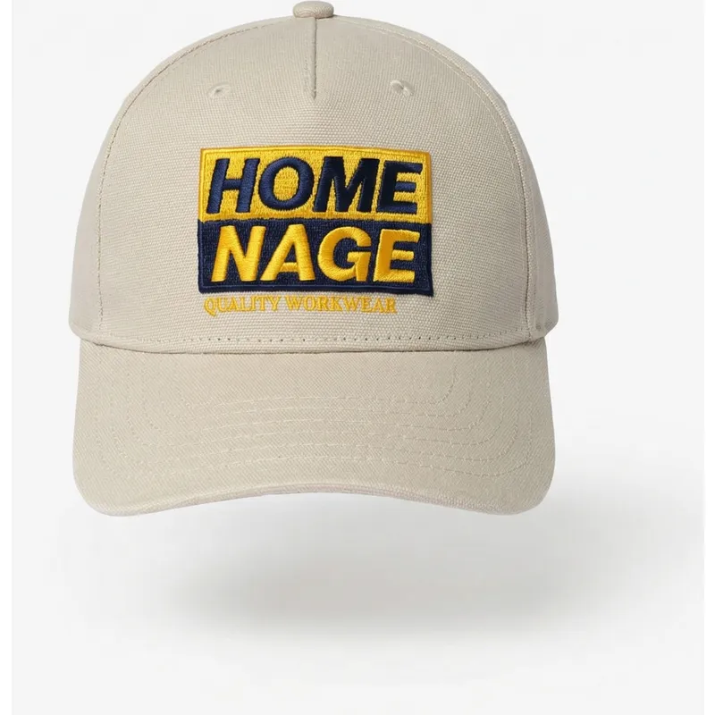 casquette-courbee-beige-snapback-decker-workwear-the-retro-homenage