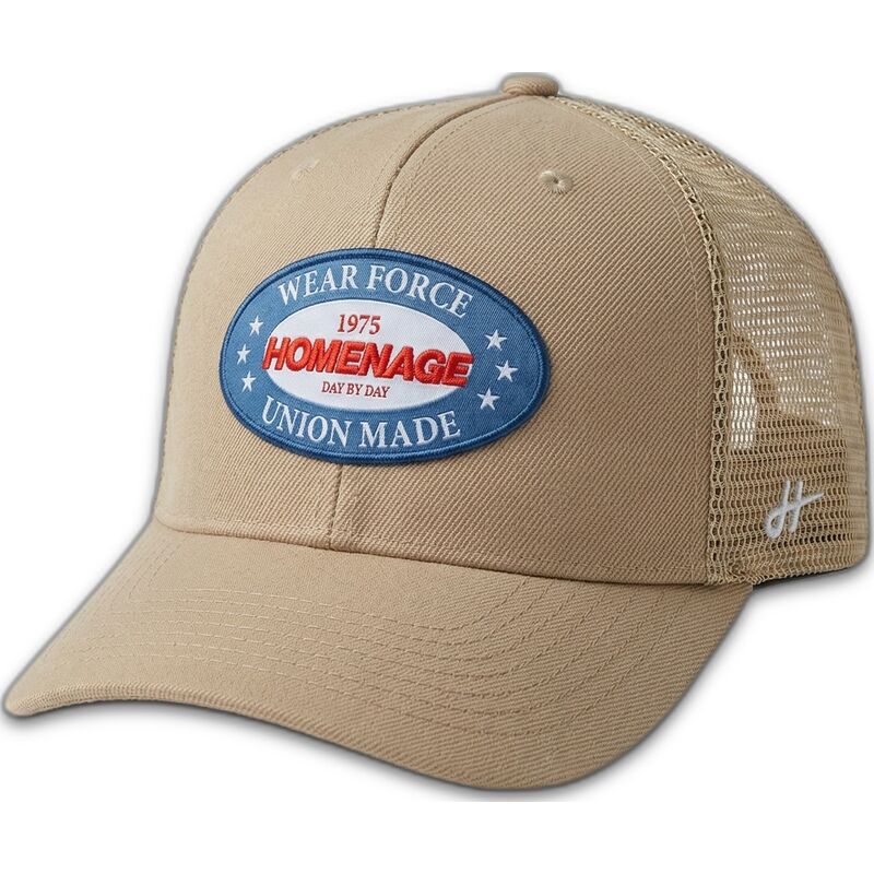 shapka-izvita-bezhov-snapbek-the-trucker-ot-homenage shapka-izvita-bezhov-snapbek-the-trucker-ot-homenage