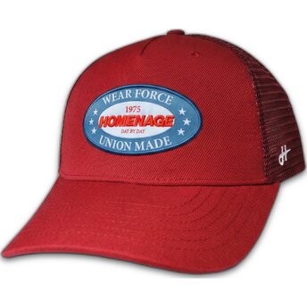 Homenage Union Workwear Червена Шофьорска Шапка