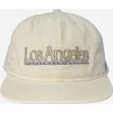 casquette-plate-creme-snapback-angeles-skylines-the-snap-homenage