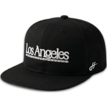 Шапка плоска черна снапбек Los Angeles Skylines The Snap от Homenage