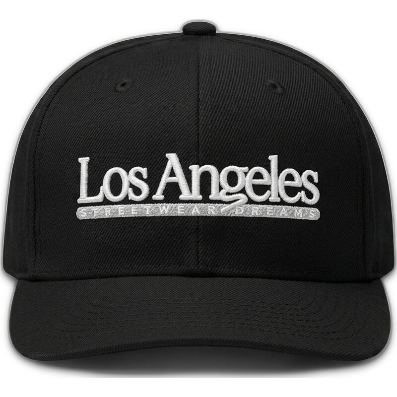homenage-flat-brim-los-angeles-skylines-the-snap-black-shapka-snapback