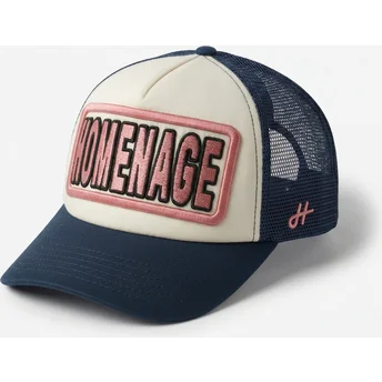 Trucker-Cap marineblau Vintage Childhood Fun The Trucker von Homenage
