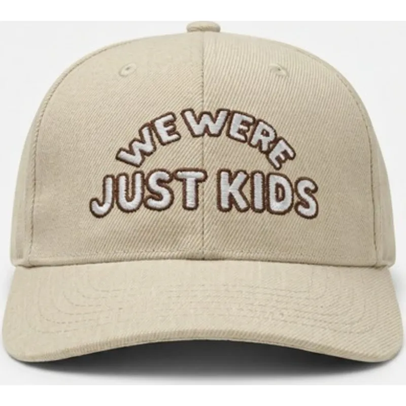 beige-gebogene-snapback-kappe-just-kids-the-retro-von-homenage