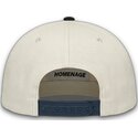 buet-kasket-beige-og-marinebla-snapback-liberty-sport-the-retro-fra-homenage