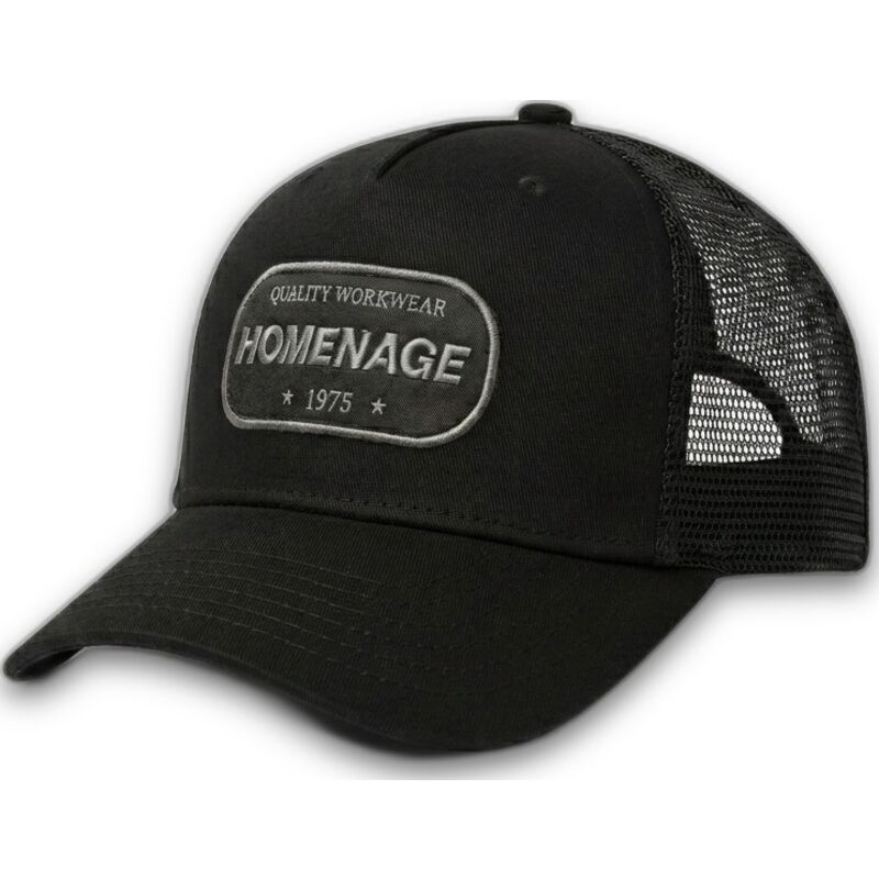 sort-trucker-kasket-work-1975-workwear-the-trucker-fra-homenage