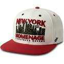 flad-kasket-beige-og-rod-snapback-nysky-skylines-the-snap-fra-homenage