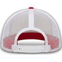 shapka-izvita-chervena-snapback-the-trucker-na-gorra-trucker-roja-y-blanca-underdogs-the-trucker-ot-homenage