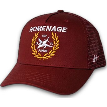 Homenage Jet Military Surplus The Trucker Червена Шофьорска Шапка