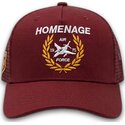 shapka-izvita-chervena-snapbek-the-trucker-ot-homenage