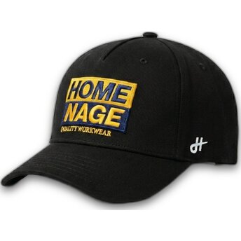 Casquette courbée noire snapback Decker Workwear The Retro Homenage