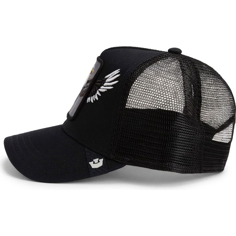 casquette-trucker-noire-aigle-wings-free-the-farm-goorin-bros