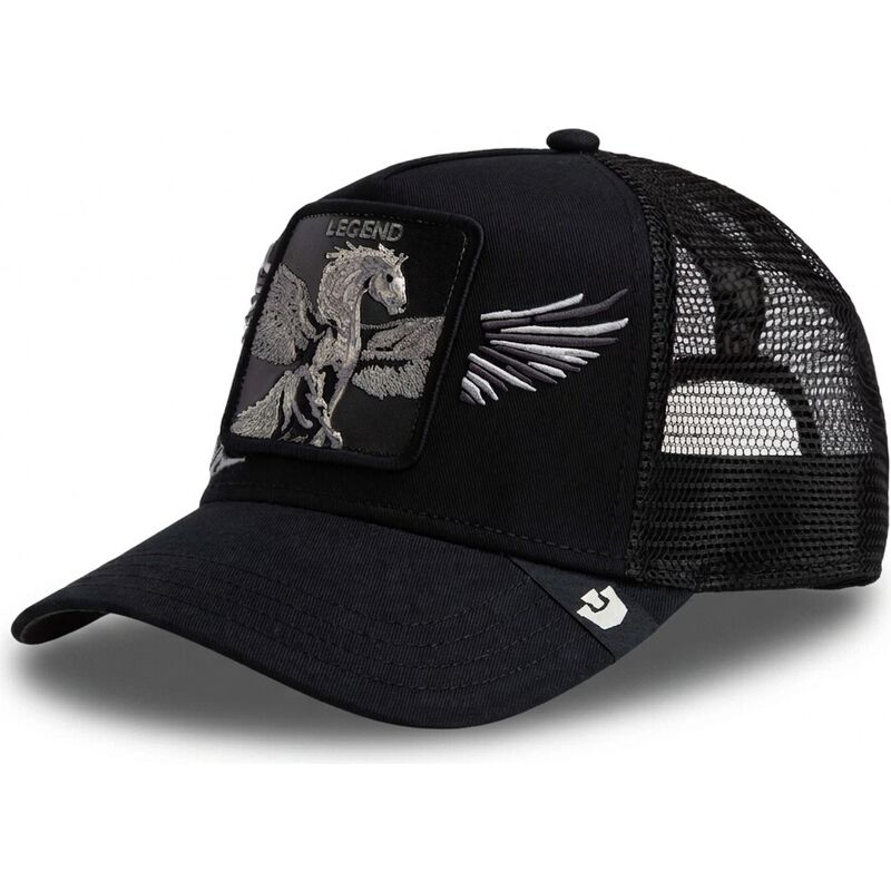 gorra-trucker-negra-pegaso-wings-legend-the-farm-de-goorin-bros