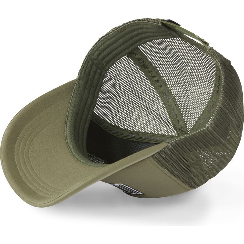 shapka-izvita-traker-zelena-snapbek-foam08-ot-von-dutch
