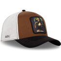 trucker-cap-braun-mona-lisa-art-mona-mona-gringa-famous-von-capslab
