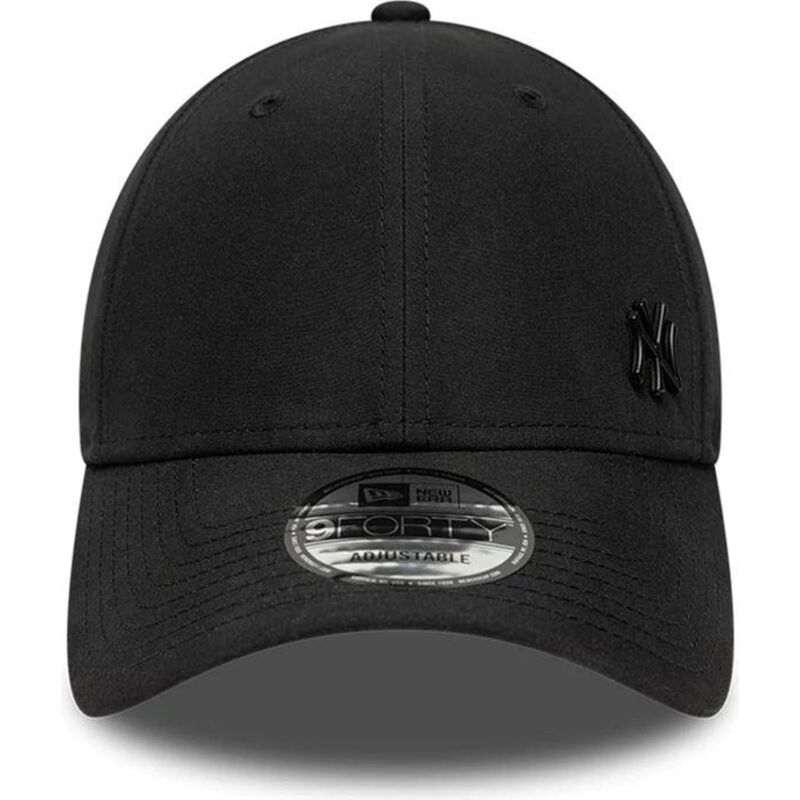 shapka-izvita-cherna-reguliruem-9forty-tonal-flawless-na-new-york-yankees-mlb-ot-new-era