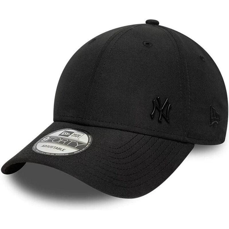 shapka-izvita-cherna-reguliruem-9forty-tonal-flawless-na-new-york-yankees-mlb-ot-new-era