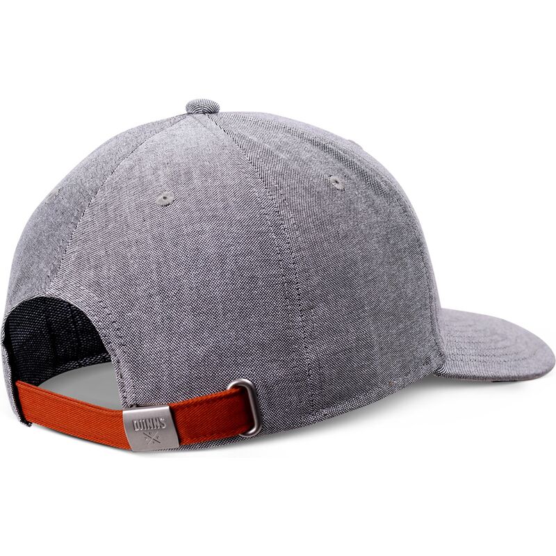 casquette-courbee-grise-ajustable-avec-logo-rouge-truefit-oxfordcontra-djinns