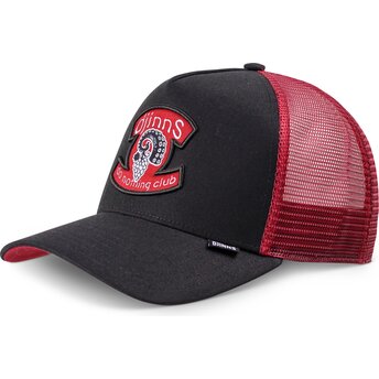 Шапка извита черна снапбек от Djinns