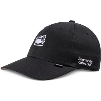 Schwarze verstellbare Curved Cap Guy in a Cup von Djinns