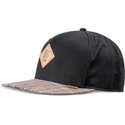 casquette-plate-noire-et-grise-snapback-crinklecheck-rev-djinns