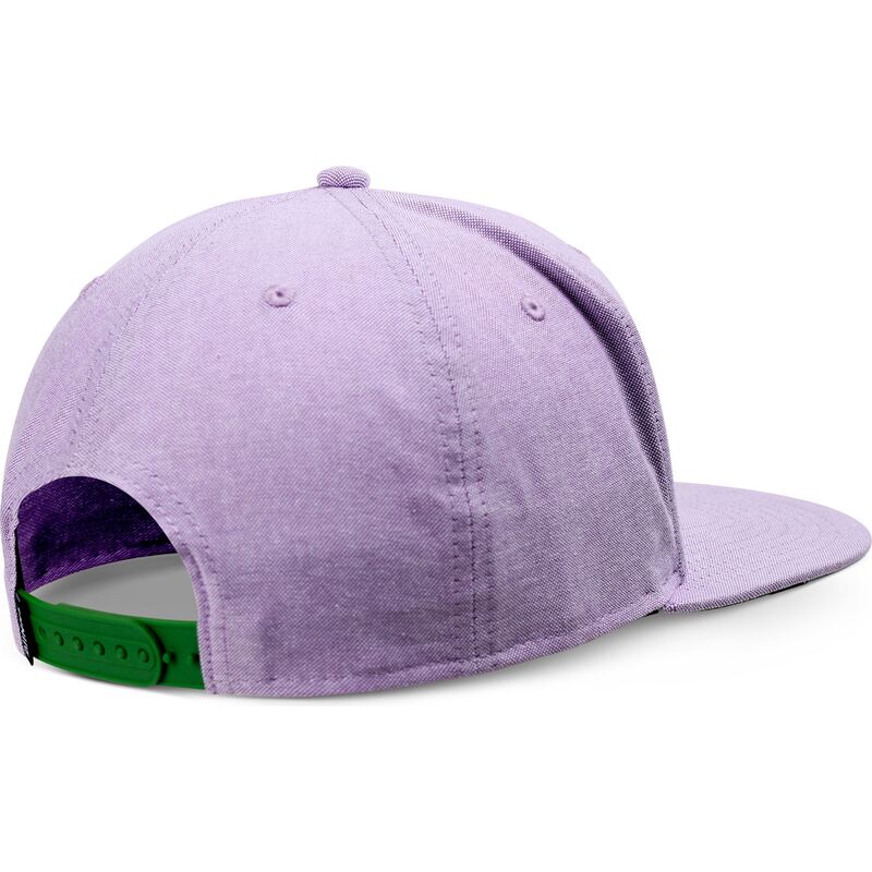 casquette-plate-violette-snapback-avec-logo-vert-oxfordcontra-djinns